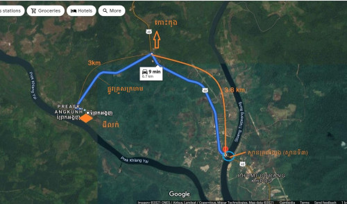 ដីលក់បន្ទាន់ (Urgent Sale) — ដីល្អ ទំហំធំ ទីតាំងពិសេស និងកម្រ ដីជាប់ព្រែកធំ និងអូរ ត្រពាំងរូង កោះកុង