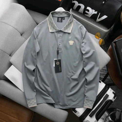 ម៉ូតអាដៃវែង Versace រូបថ្មីបងៗSize M L XL 2XL 3XL 4XL 5XL 6XL 7XL(50kg-130k140kg)