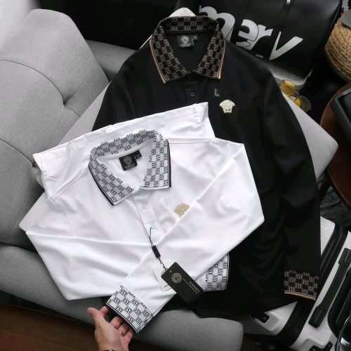 ម៉ូតអាដៃវែង Versace រូបថ្មីបងៗSize M L XL 2XL 3XL 4XL 5XL 6XL 7XL(50kg-130k140kg)