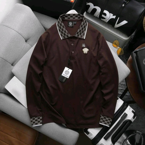 ម៉ូតអាដៃវែង Versace រូបថ្មីបងៗSize M L XL 2XL 3XL 4XL 5XL 6XL 7XL(50kg-130k140kg)