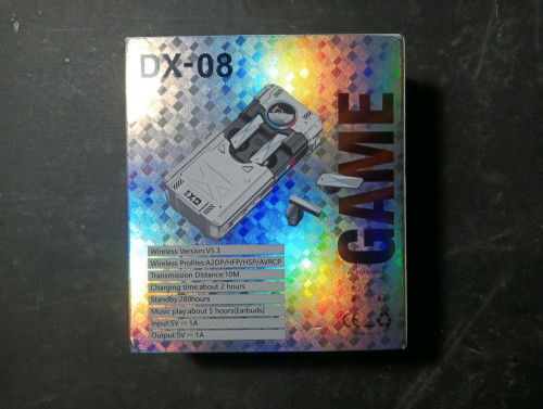 DX-08 Gaming earphone wireless V5.3 Bluetooth