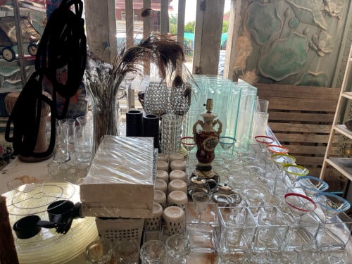 Glass vase