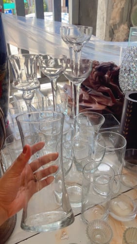 Glass vase