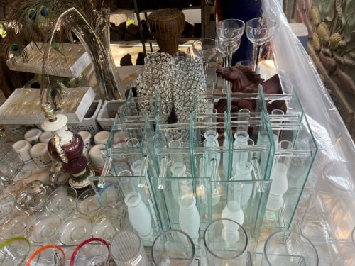 Glass vase