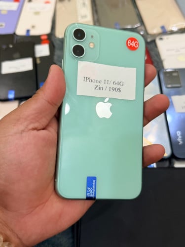 iPhone 11 / 64G សំណុំហ្ស៊ីន LLA
