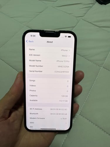 Iphone 13pro 128GB 93%