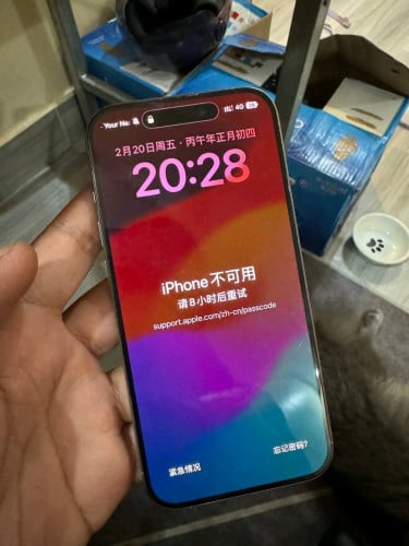 IPHONE 15 PM Lock iCloud !!!!