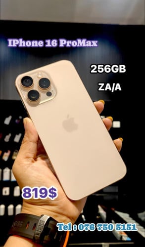 iPhone 16 pro max 256gb