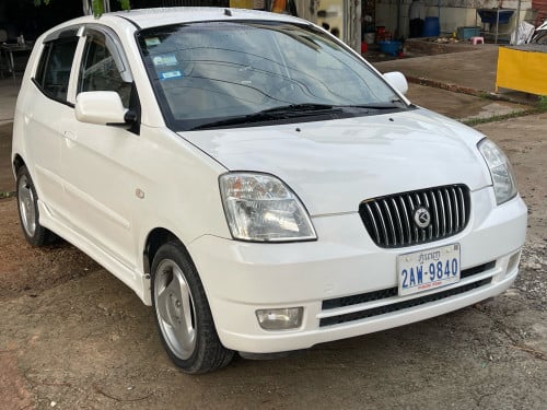 KIA Morning 2005 full មានប្រាំងគៀបមុខក្រោយ មាន abs ម៉ាសុីស្អាត់ ម៉ាសុីត្រជាក់ ត្រជាក់ខ្លាំង
