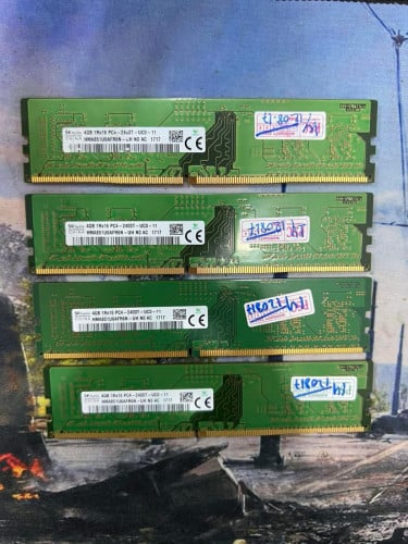Ram Destop 4GB DDR4 2400T មួយទឹកដកពីម៉ាសុីន មានការធានា1 អាទិត្យ អីវ៉ាន់មាននៅក្នុងស្តុក