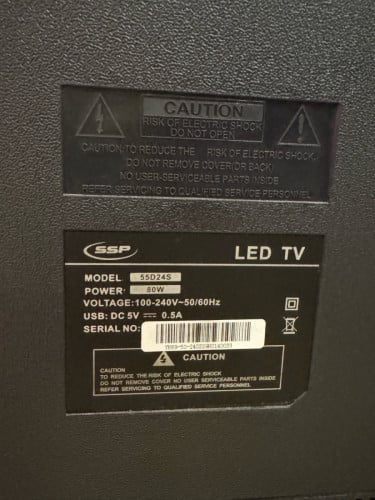 SAMSUNG Smart LED TV 55”