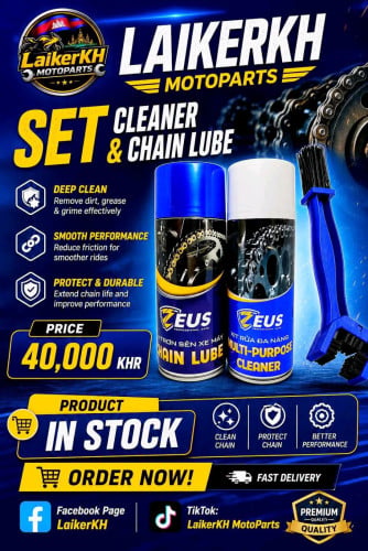 Sprays បាញ់ច្រវ៉ាក់ Honda WinnerR WinnerX