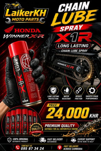 Sprays បាញ់ច្រវ៉ាក់ Honda WinnerR WinnerX