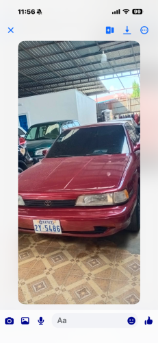 TOYOTA CAMRY 1991 ឡានស្អាតឯកសារគ្រប់ កាត់ឈ្មោះបានធានាជូន ឡានម្ចាស់ដេីម