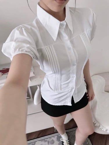 អាវម៉ូដថ្មីបងៗ មាន3 ពណ៌🩵🤍🖤