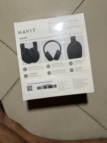 កាសធំប្រើ bluetoothសំឡេងបុកបាសស្អាតថ្មកាន់ ថ្មីប្រអប់