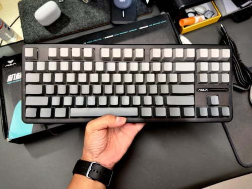 Aula F87 pro Keyboard Full box
