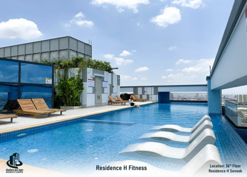 Condo 1-BR near Aeon 2 for rent