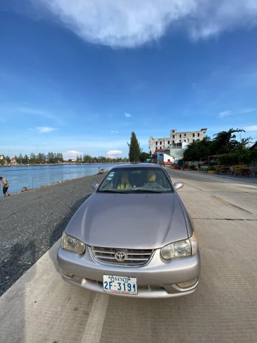 Corolla ឆ្នាំ98 ឡានស្អាតថ្មីមុខក្រោយ️️ម៉ាស៊ីនប្រអប់លេខអ៊ែម អត់បុកអត់ប៉ះ អត់ច្រេះ