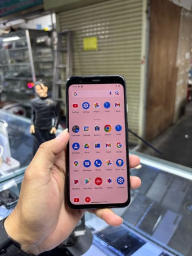 Google pixel4 64G Ram6G Sim2 Eism ម៉ាសុីនអេក្រង់ស្រុីន
