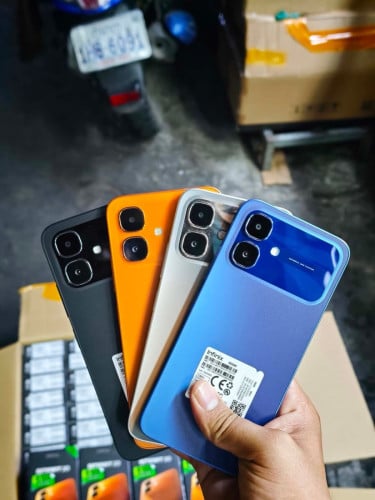 Infinix Smart 20 (4GB+4GB/128GB) ថ្មីធានា1ឆ្នាំ