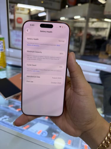 Iphone17promax 256G ZA មានខ្សែរ ដុំសាកorignal