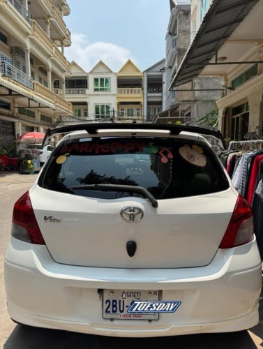 O vitz 08 ធានាឡានស្អាត ស៊ីនមួយជុំ លេងហើយ