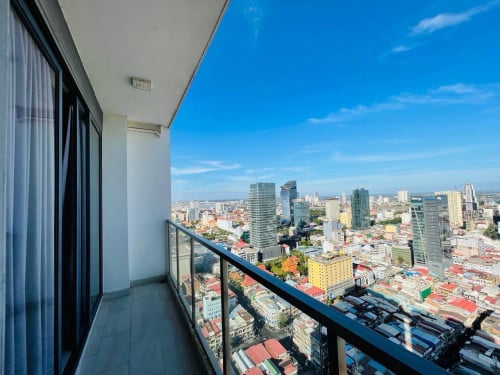 Veal vong Skyline Tower | 1 Bedroom Condo for Rent