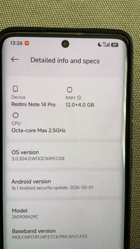 Redmi Note 14 pro