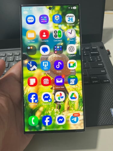 S23 Ultra Locked Sim និងជាំដូចរូប