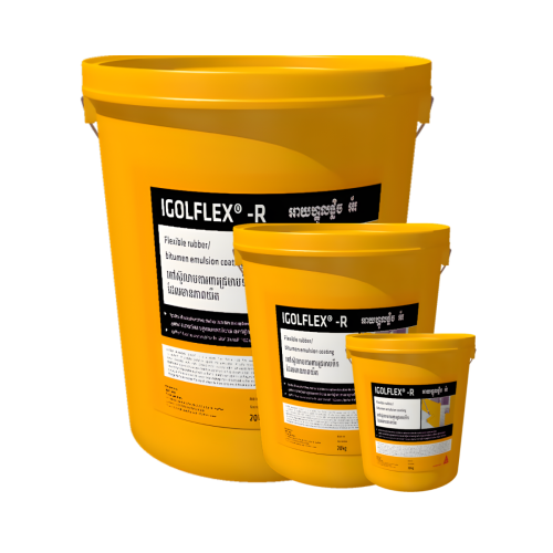 Sika Igolflex®-R 20KG កៅស៊ូលាបការពារជម្រាបទឹកដែលមានភាពយឺតបត់ខ្ពស់