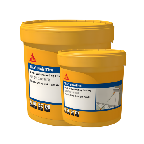 Sika® RainTite 4KG – ផលិតផលលាបការពារជម្រាបទឹកដំបូលដែលធន់នឹងពន្លឺថ្ងៃ(ប្រភេទ Acrylic)