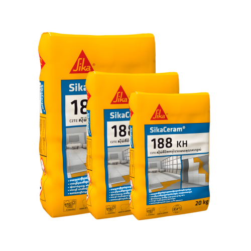 SikaCeram®-188 KH ស៊ីម៉ងត៍កាវបិទការ៉ូដែលមានគុណភាពខ្ពស់