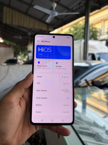 Tecno Camon20pro 256G Ram8G Sim2 Global សានុំស្រុីន