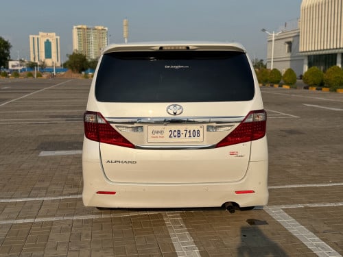 Toyota Alphard 2012 full  បើកដំបូល