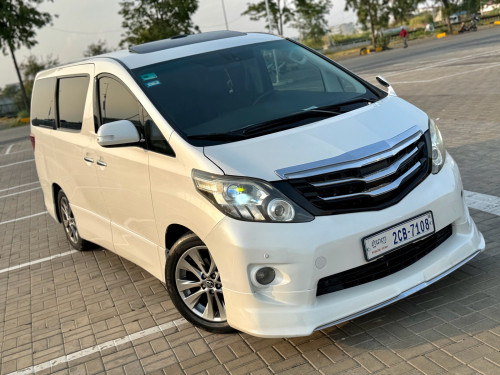 Toyota Alphard 2012 full  បើកដំបូល