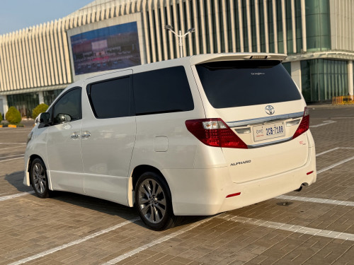 Toyota Alphard 2012 full  បើកដំបូល