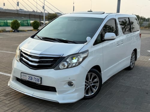 Toyota Alphard 2012 full  បើកដំបូល