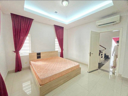 Twin Villa for rent in Borey Orkide 2004