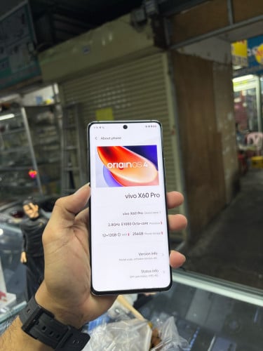Vivo X60pro 256G Ram12G Sim2 CH ម៉ាសុីនអេក្រង់ស្រុីន