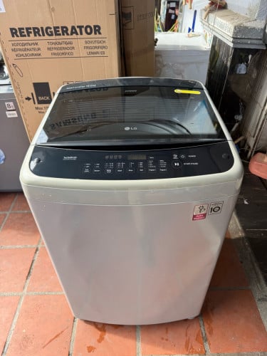 ម៉ាសុីនបោក 12kg LG មួយទឹកក្រុមហ៊ុន ធុងធំ