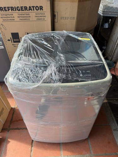 ម៉ាសុីនបោក 12kg LG មួយទឹកក្រុមហ៊ុន ធុងធំ