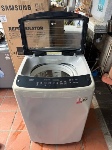 ម៉ាសុីនបោក 12kg LG មួយទឹកក្រុមហ៊ុន ធុងធំ
