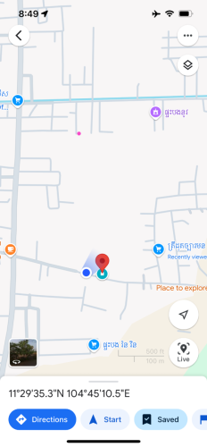 ដីលក់ 51,463m² ប្លង់រឹង បំបែក 3 ដី ស្រុកអង្គស្នួល ជិតផ្លូវ 42