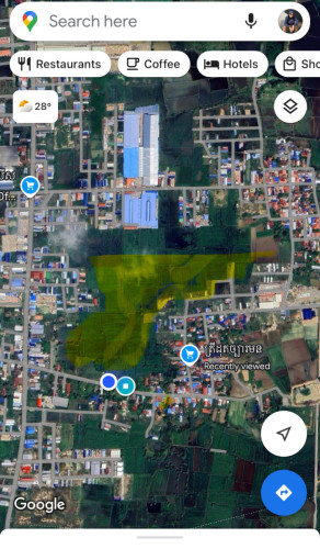 ដីលក់ 51,463m² ប្លង់រឹង បំបែក 3 ដី ស្រុកអង្គស្នួល ជិតផ្លូវ 42