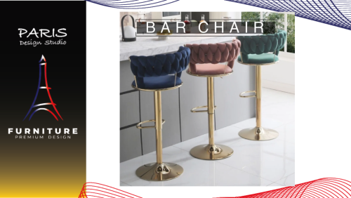 " Paris Design Studio " Stool, bar chair, beautiful colors,