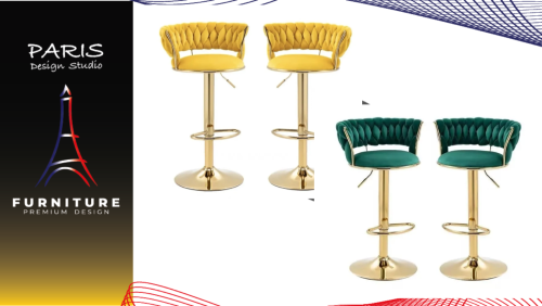 " Paris Design Studio " Stool, bar chair, beautiful colors,
