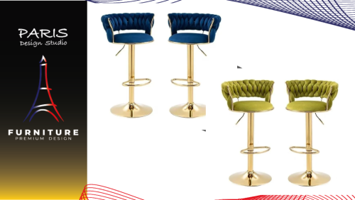 " Paris Design Studio " Stool, bar chair, beautiful colors,