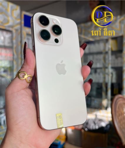 តូចៗស្រួលកាន់❤️iPhone 16 Pro 256G X/A✅ស្អាត99% Sim1 + ESIM