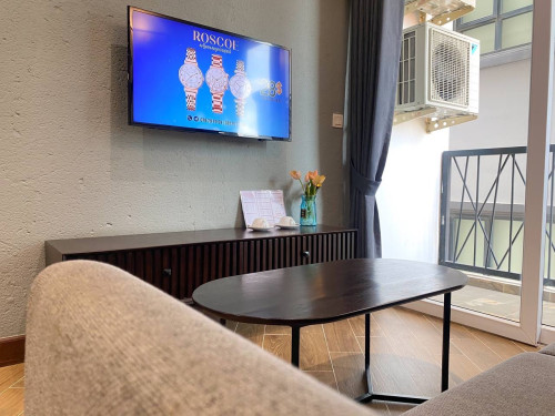🌃Service apartment in TTP area available for rent now 550$|month